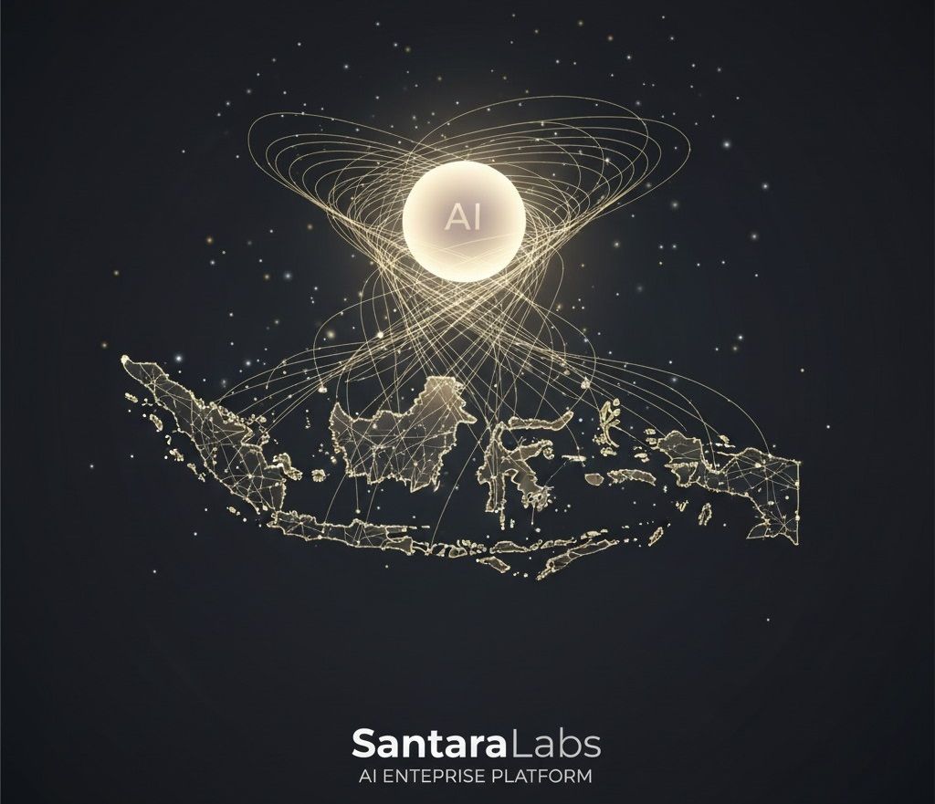 SantaraLabs AI Network - Intelligence from Nusantara, built for the world
